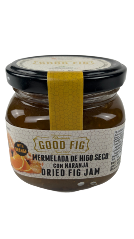 Good Fig - Feigenkonfitüre, 210 gr Glas - mit Orangen
