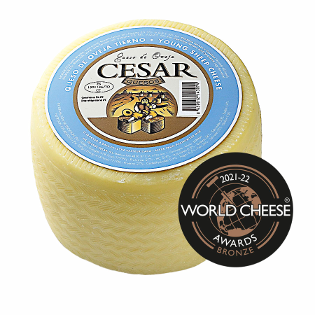 Cesar Tierno - Schafskäse aus La Mancha, 2.5 kg - Weicher Käse, past. Milch - Artesano