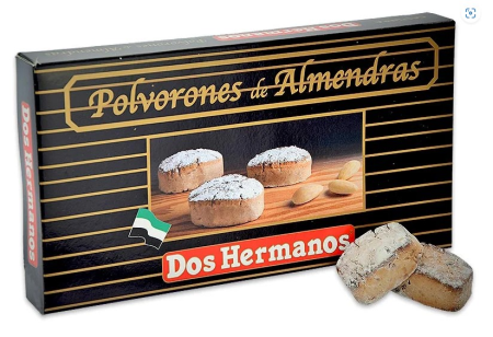 Dos Hermanos - Polvorones de Almendra (Mandelgebäck) - 500 Gramm