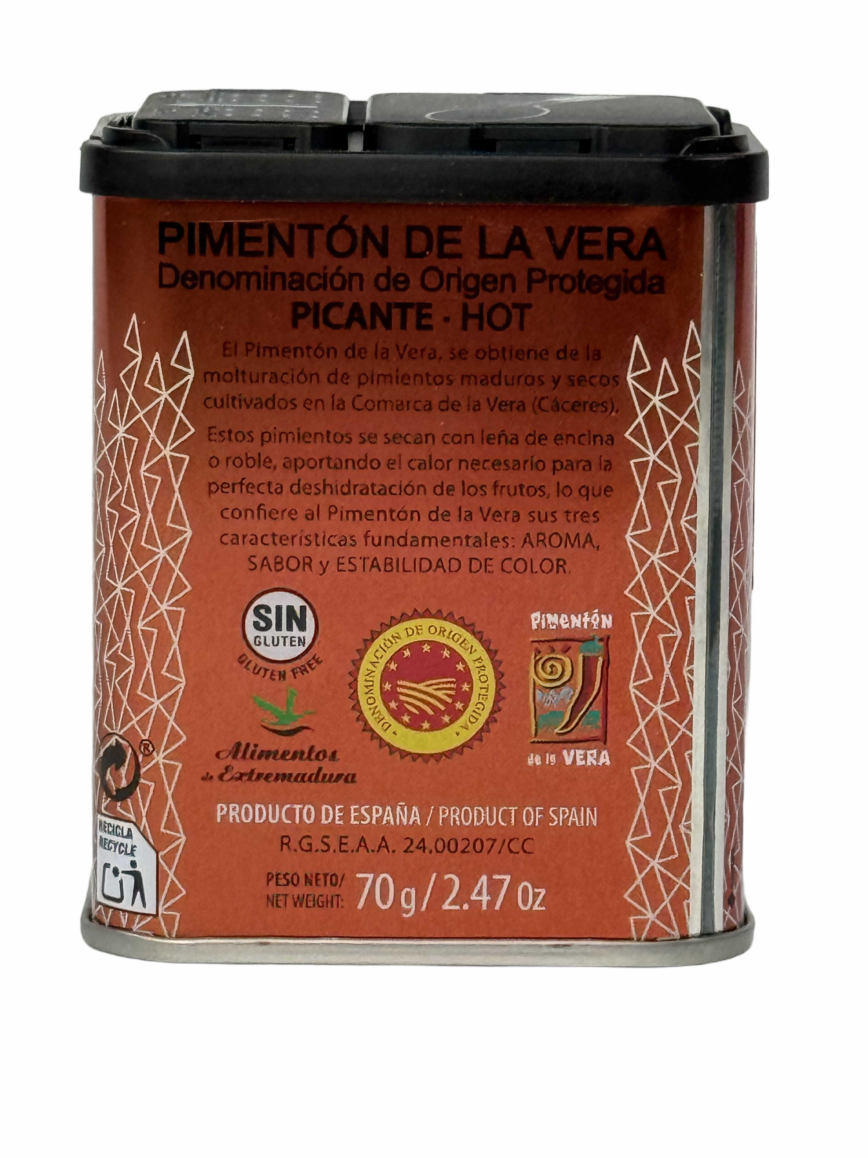 Paprika scharf, Dose 70 gr.
