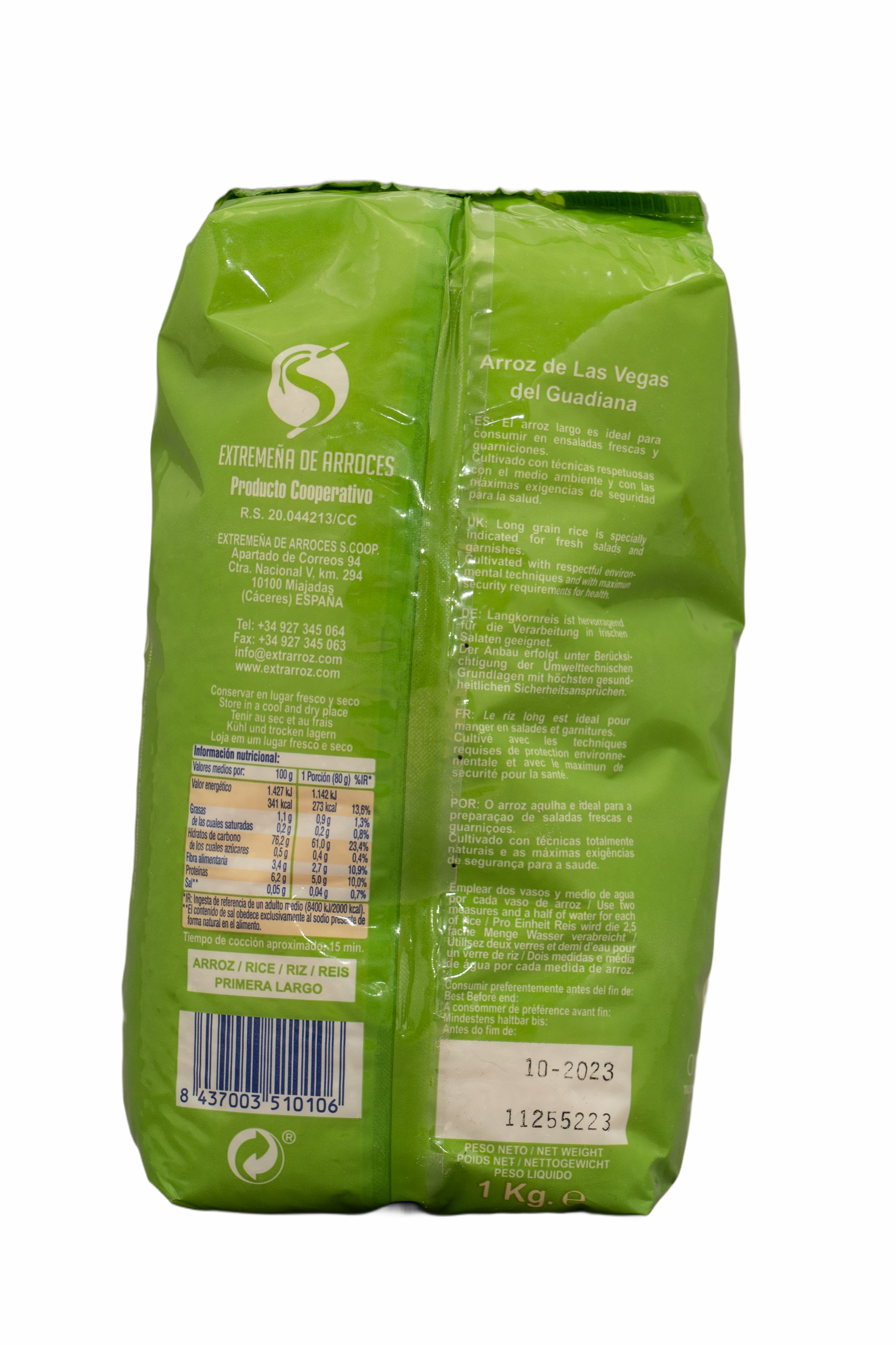 Reis - Langkorn GUADIARROZ, 1 KG Extra