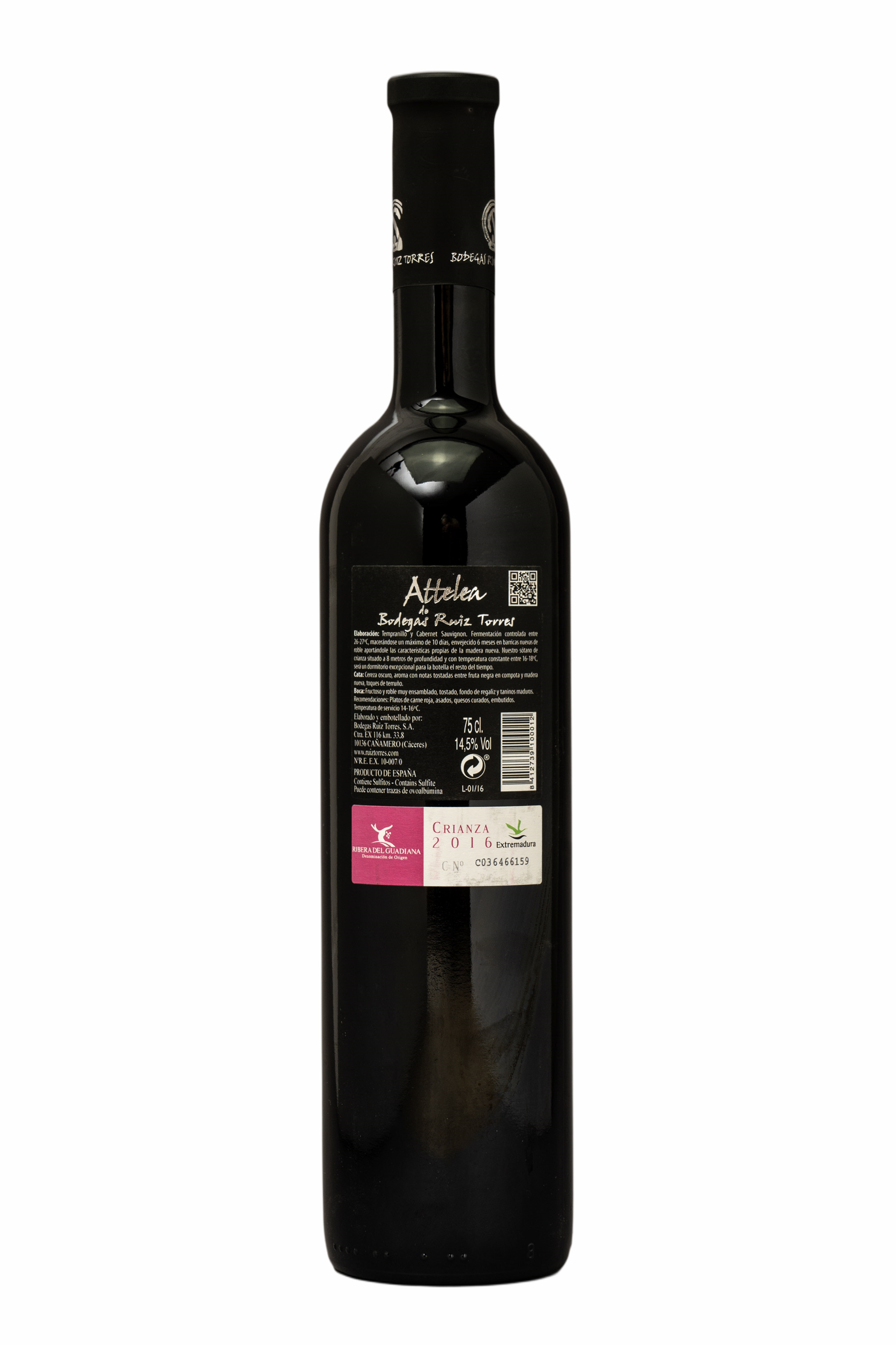 Attelea crianza - Rotwein