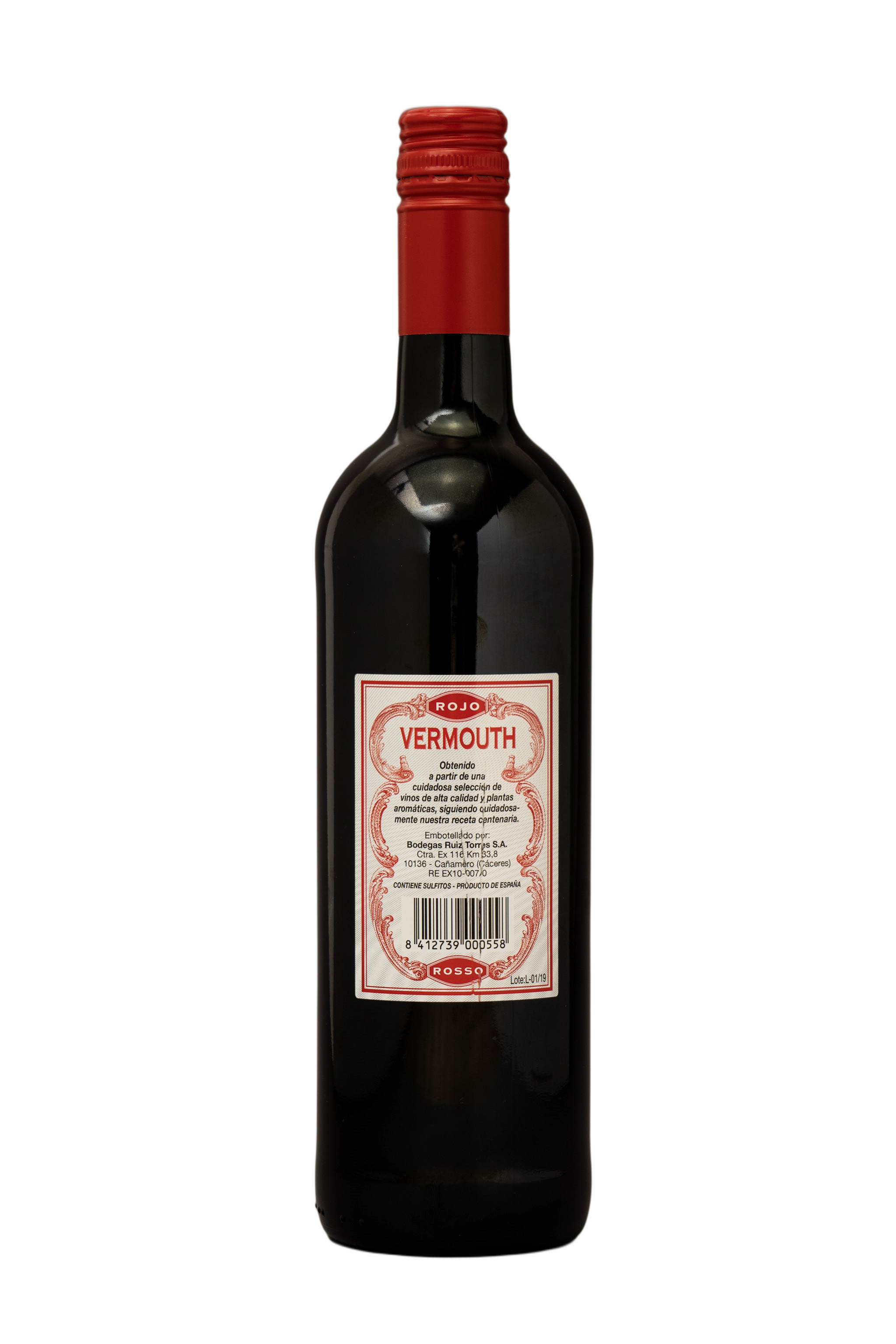 Ruiz Torres - Wermut rot, 0.75 L