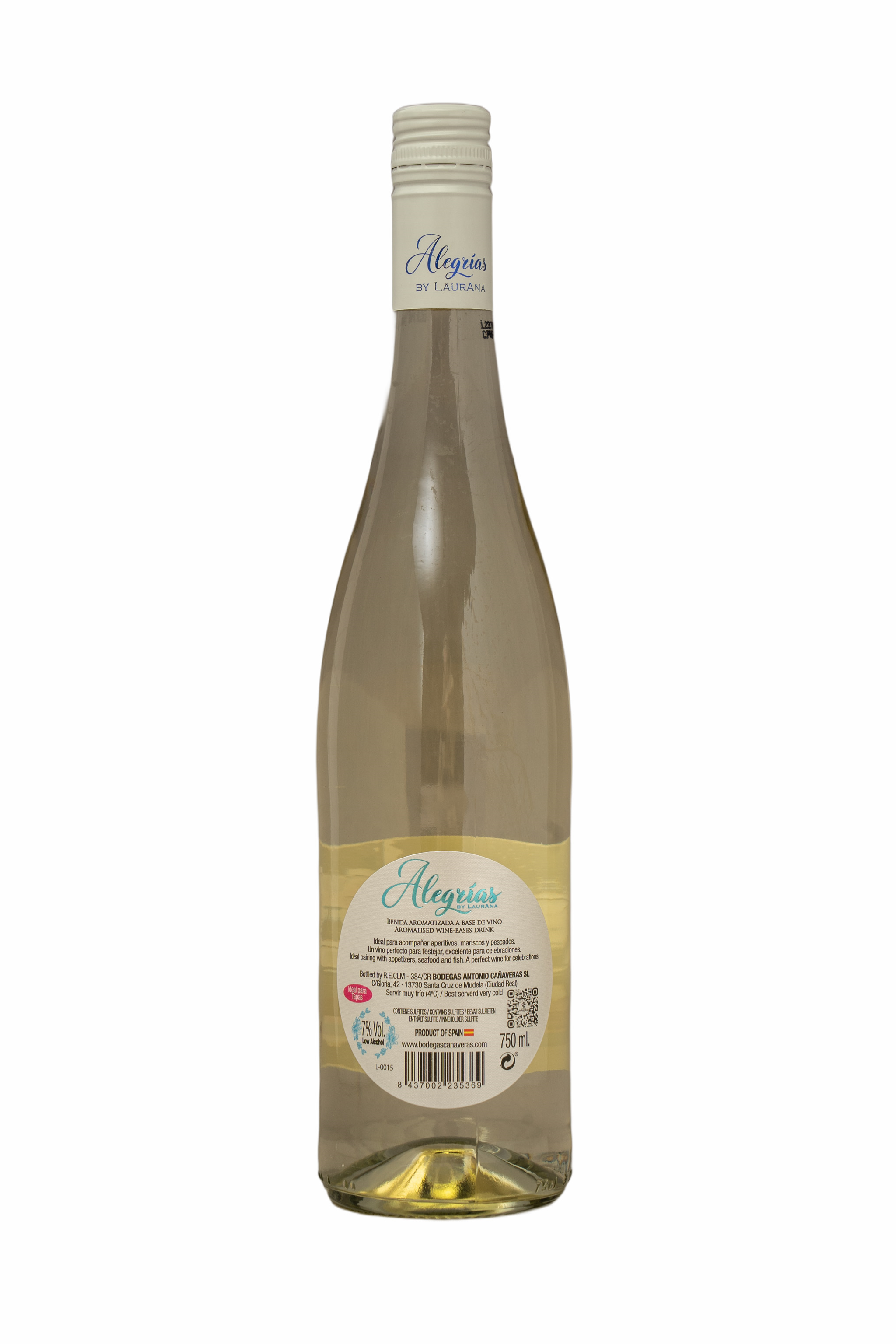 Alegrias, Weisswein - Airen & Moscatel - halbsüss, 0.75 L