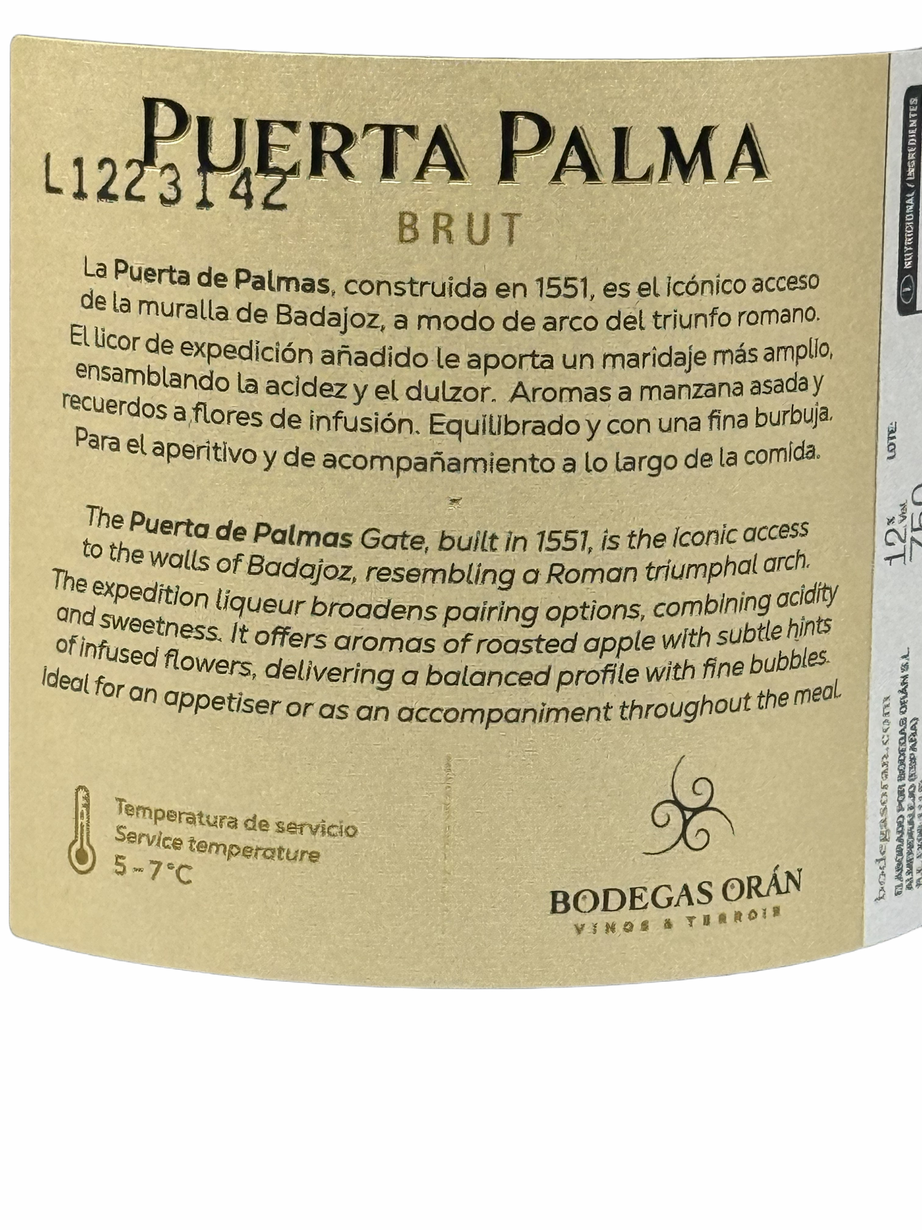 Cava - Puerta Palma, Brut - D.O. Cava