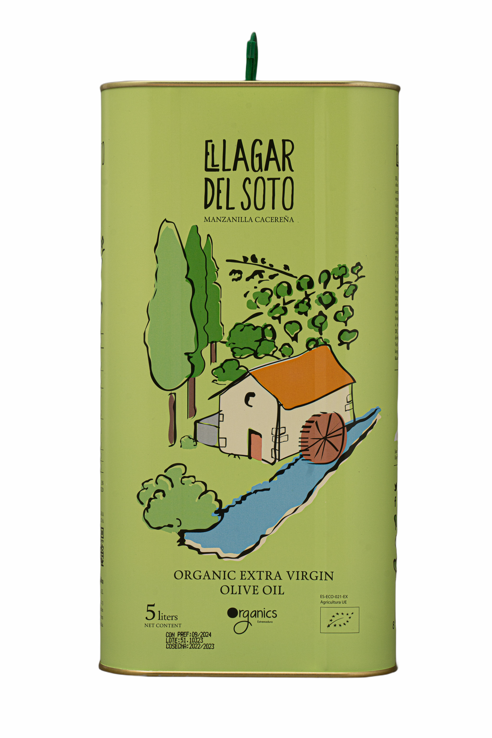 Olivenöl Lagar del Soto Blechkanne 5L - BIO