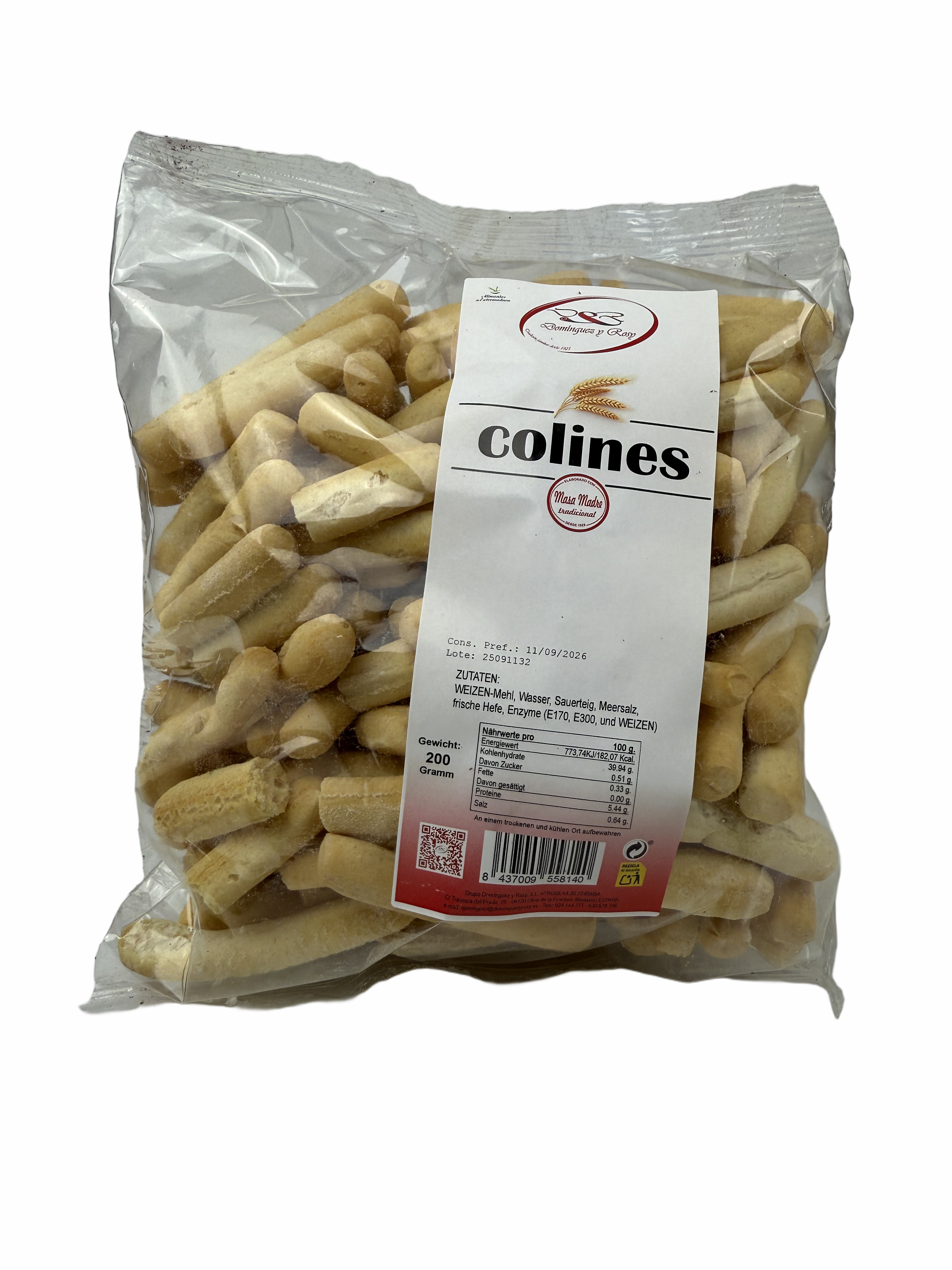 Colines - Brotsnack - Tradition, 1 Sack à 200 Gramm