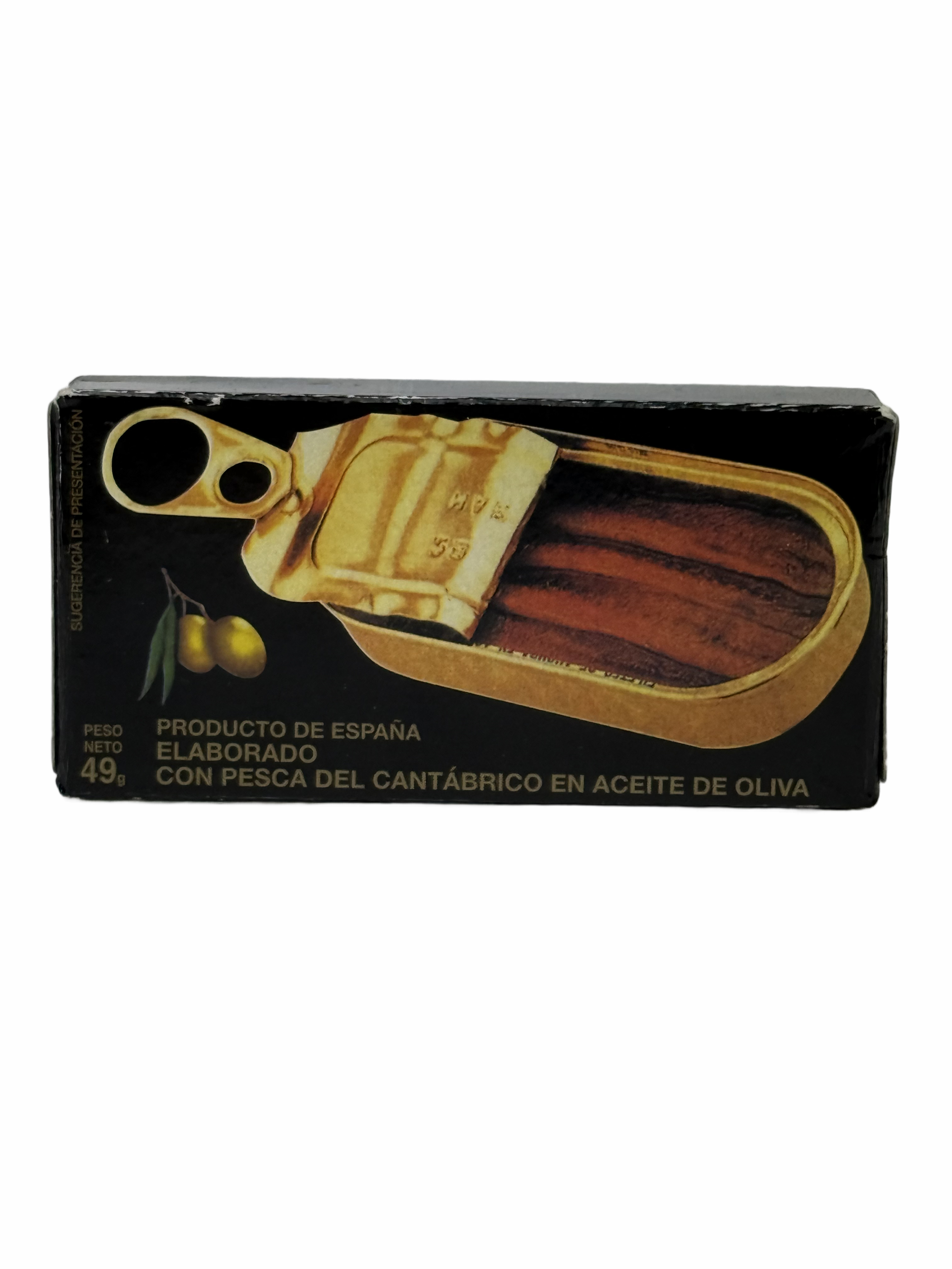 Sardellenfilets - La Castreña - Mar Cantábrico, 49gr, in Olivenöl (RR-50)